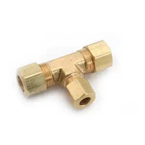 5/8  OD Brass Compression Tee