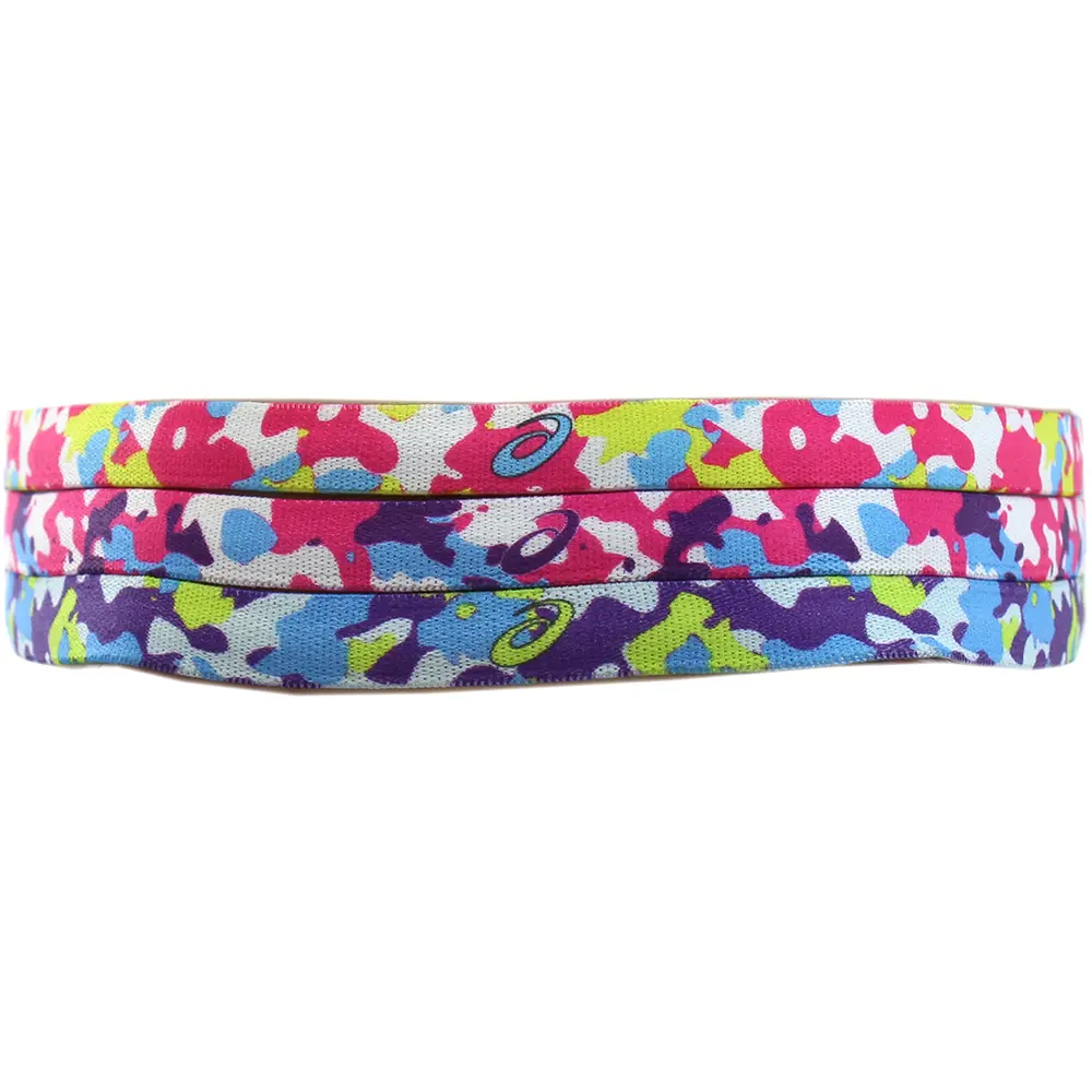 ASICS Womens Flashpoint Headband Running Athletic  - Pink, Purple