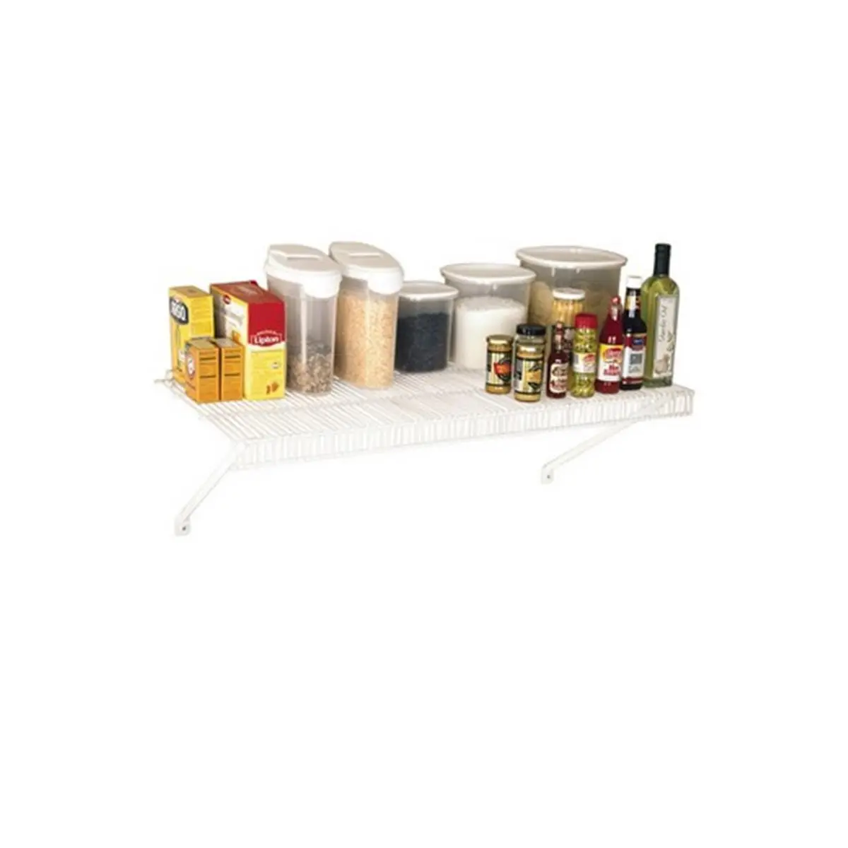 Rubbermaid 41642 Tight Mesh Shelf Kit, 36 x 16 in. Shelves for Home Organization