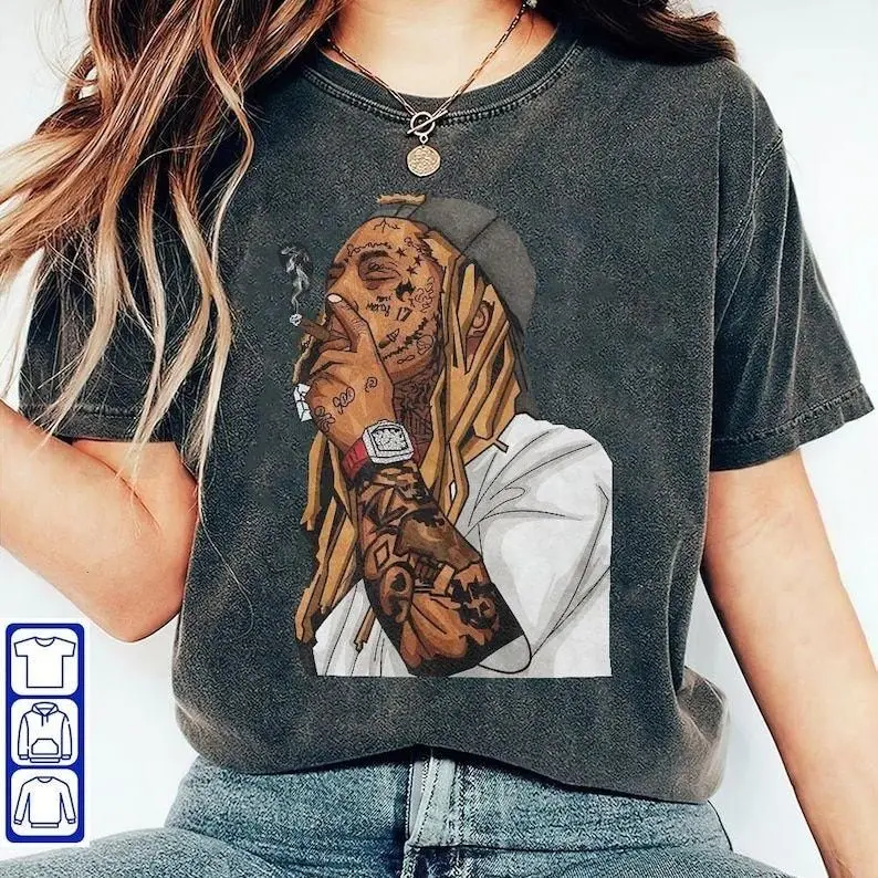 LW Vintage Rapper Shirt, Retro Hip Hop Graphic Tee, Classic Rap Music T-Shirt, Old School Streetwear, Music Fan Gift