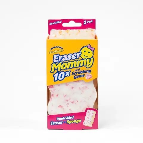 Scrub Daddy Eraser Mommy 10x with Scrubbing Gems