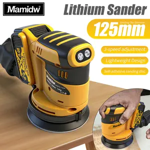 5" Cordless Orbital Sander (NO BATTERY) – Compatible with DeWalt 20V MAX, Self-Adhesive Disc, Dust Extraction, Lightweight for Wood & Metal Finishing