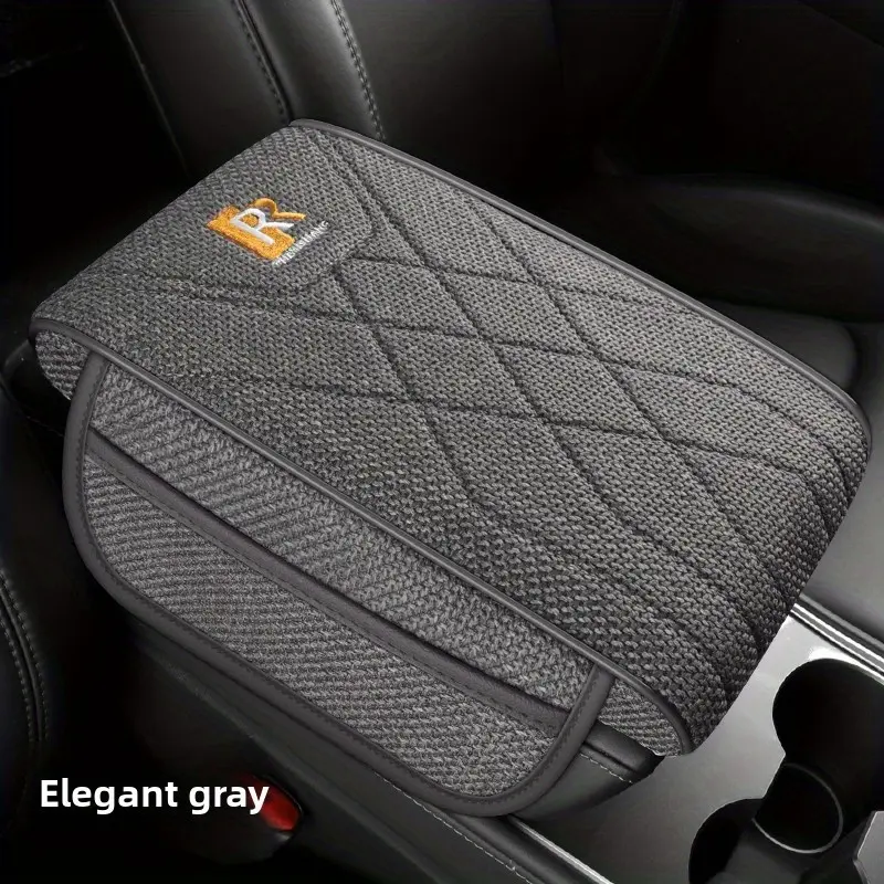 Elegant Gray - Armrest Box Height Increase Pad