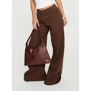 Summits Flared Track Pants Chocolate