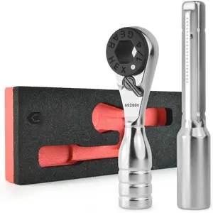 1/4-inch Mini Ratchet Wrench - Use As 1/4 Bit Ratchet, Extender, T-Handle Or 4-Inch  Ratchet, Reversible ,  Bit Retention, Small EDC Wrench To Fit In Tight Space