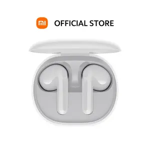 Xiaomi Redmi Buds 4 Lite TWS Wireless Earbuds, Bluetooth 5.3 Low-Latency Game Headset with AI Call Noise Cancelling, IP54 Waterproof, 20H Playtime, Lightweight Comfort Fit Headphones, Black
