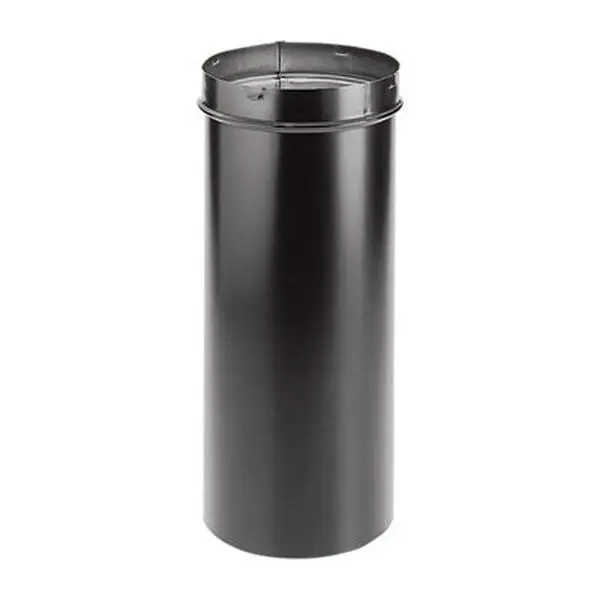 212 MAIN M&G DuraVent 4514071 6-in. 24-Gauge Steel Slip Connector with Trim Collar, Stove Pipe Houseware Supplies, Easily Create a Telescoping Combination, No Cutting Necessary