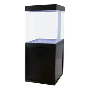 Aqua Dream 40 Gallon All-In-One Aquarium Bundle with Scratch-Resistant LED Lid Pro-Grade Sump Filter Durable Aluminum Stand & Customizable RGB Lights