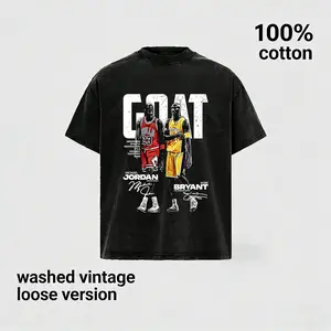 Men & Women’s Basketball Graphic Washed T-Shirt – Casual Crew Neck Cotton Tee, Retro Anime Style, Streetwear Top with US & Mexican Flag, Perfect Gift