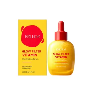 EELHOE Vitamin Illuminating Serum Vitamin C Brightening Even Skin Tone Sweet Cherry Extract Soothing Hydrating Moisturizing Serum, Hydrate Hydration Boost Moisturize Moisture Moisturizer