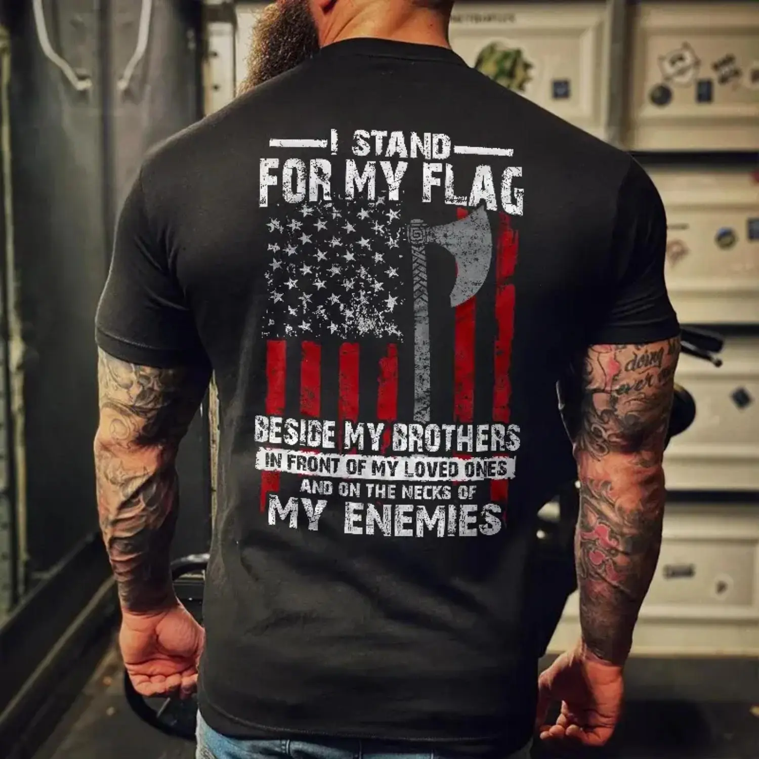 Proudly Wear My Flag Statement TShirt Sweatshirt and Hoodie