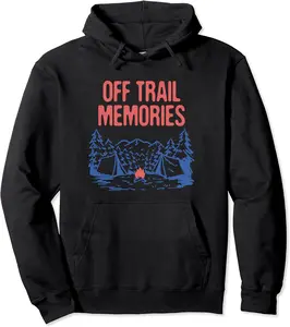 Off Trail Memories Hiking Friends Hiker Buddy Vacation Pullover Hoodie - Dakotamc Shop 81B0B6GKFYP4