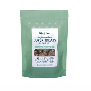 King Lou Pets Whole Duck Hearts for Cats and Dogs – Taurine-Rich, 100% USA Sourced, All Natural, Minimally Processed Pet Products
