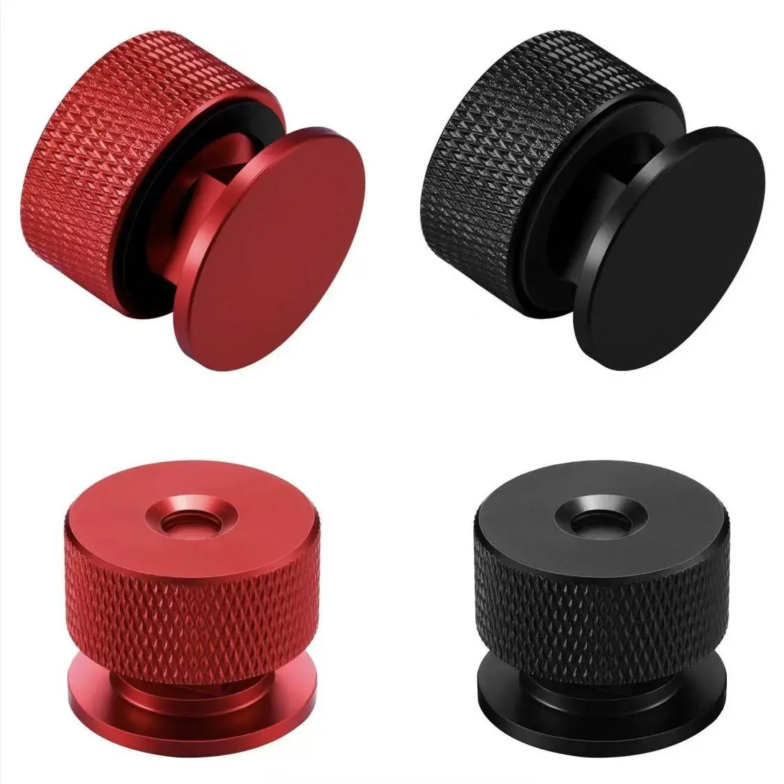 Durable All-Metal Welding Hood Fasteners Parts - 1 Pair with Screws, Pipeliner Helmet Replacement Accessory, Secure-Fit Riding Headgear Tool, Father's Day Gift, Durable Al Metal