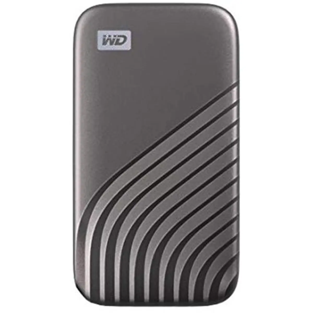 Western Digital Portable SSD Harddrive, 1TB Space Gray External Solid State Drive, USB 3.2 Gen 2 USB-C, 1050 MB/s Max Read Speed for Computers