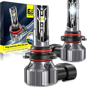 2-Pack 9005 LED Headlight Set, High Beam Low Beam Fog Light Combo, 80w Per Bulb 20000 Lumens Super Bright 6000k, No Battery Included Fog Lights Bulbs, Powersports ATV UTV Fog Light Play Pack of 2