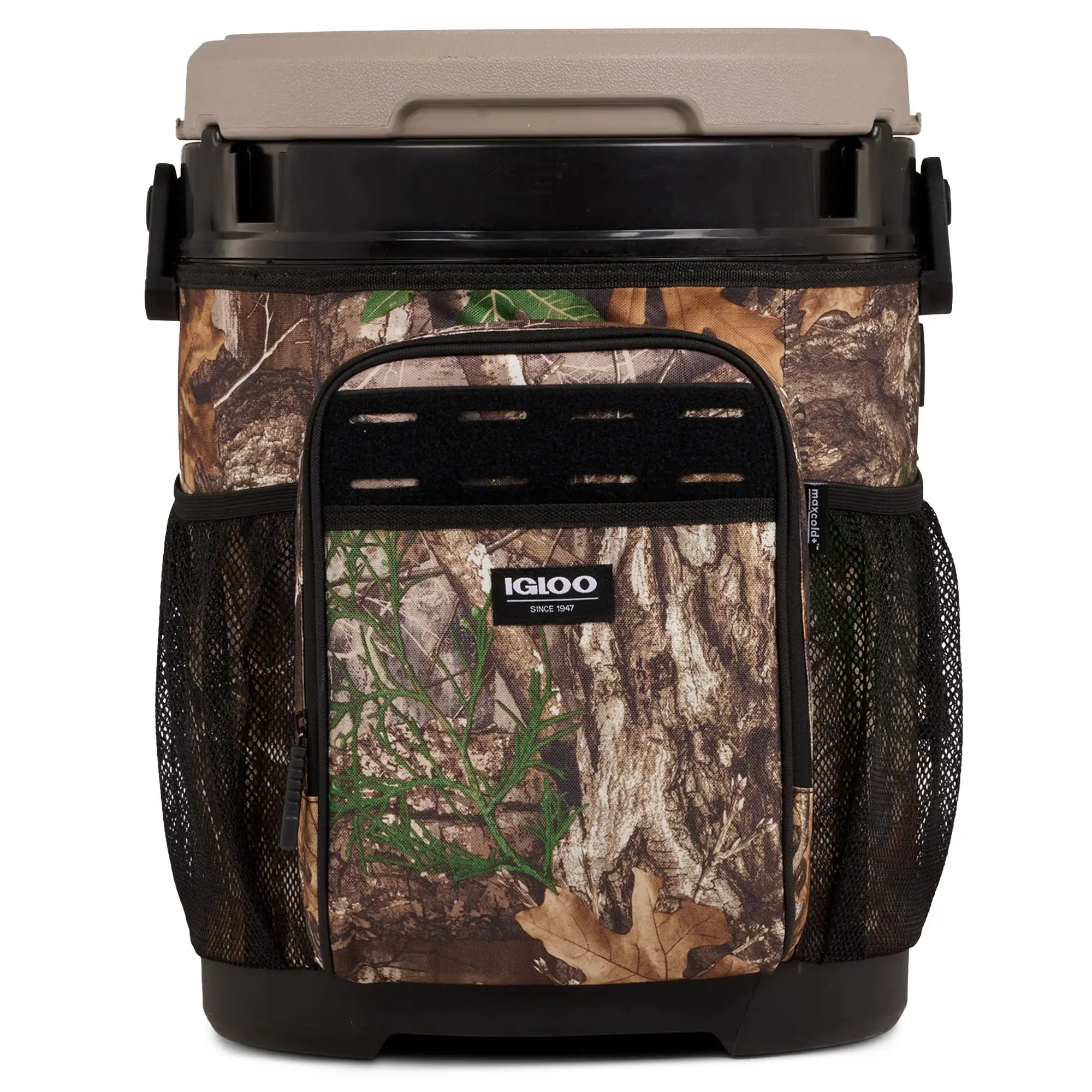 Igloo Realtree 20 QT Cooler Bucket, Camping Gear Must Haves, Bucket Shape