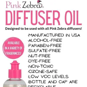 Pink Zebra Diffuser Oil Premium Scent essential