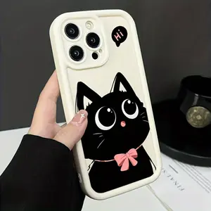 [Stylish Cat Case] Stylish & Durable Cat-Themed Phone Case |   Comfortable Grip, High-Quality Protection for  iPhone 17 Air Pro Max iPhone16 15 14 13 12 11 Pro Max XS XR X Plus SE Mini Camera Lens Protection, Shock Resistance, Anti-Slip Design, Lightweigh