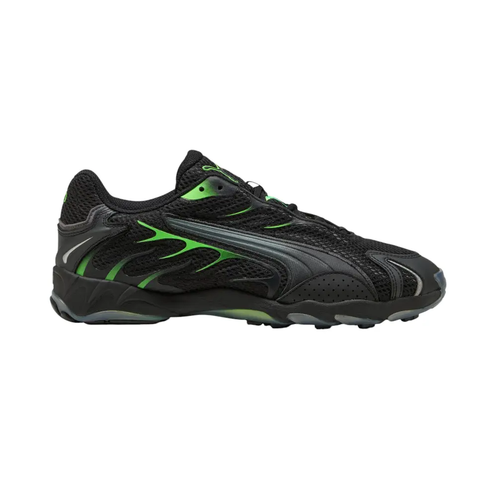 PUMA Mens Inhale Lace Up Sneakers Shoes Casual - Black PUMA Mens Inhale Lace Up Sneakers Shoes Casual - Black
