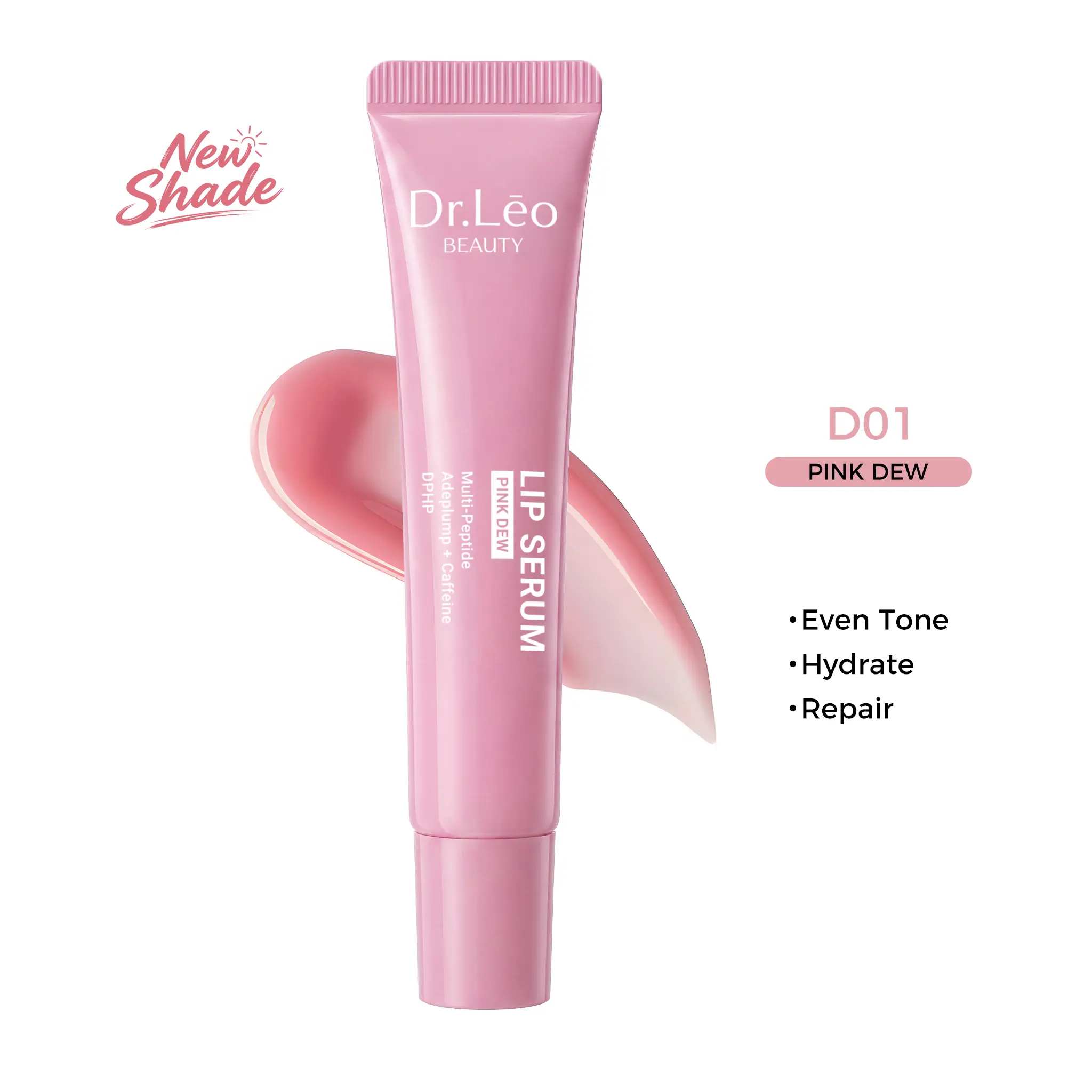 Dr. Leo Peptide Lip Serum – Repair & Nourish Lip Care for Smoothing Lip Lines, Even Tone & Natural Lip Color #sohochic