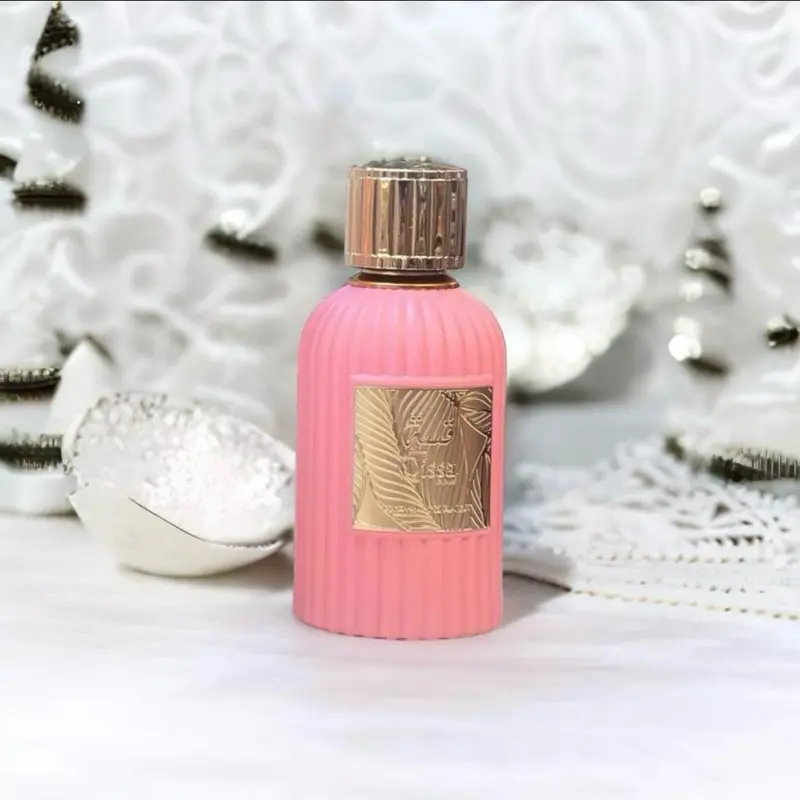 Qissa Pink Perfume EDP 100ml Women's Fragrance with Orchid Heliotrope & Tangerine Top Notes Gourmand Accord & Tropical Fruits Middle Notes Vanilla Musk & Sandalwood Base Notes