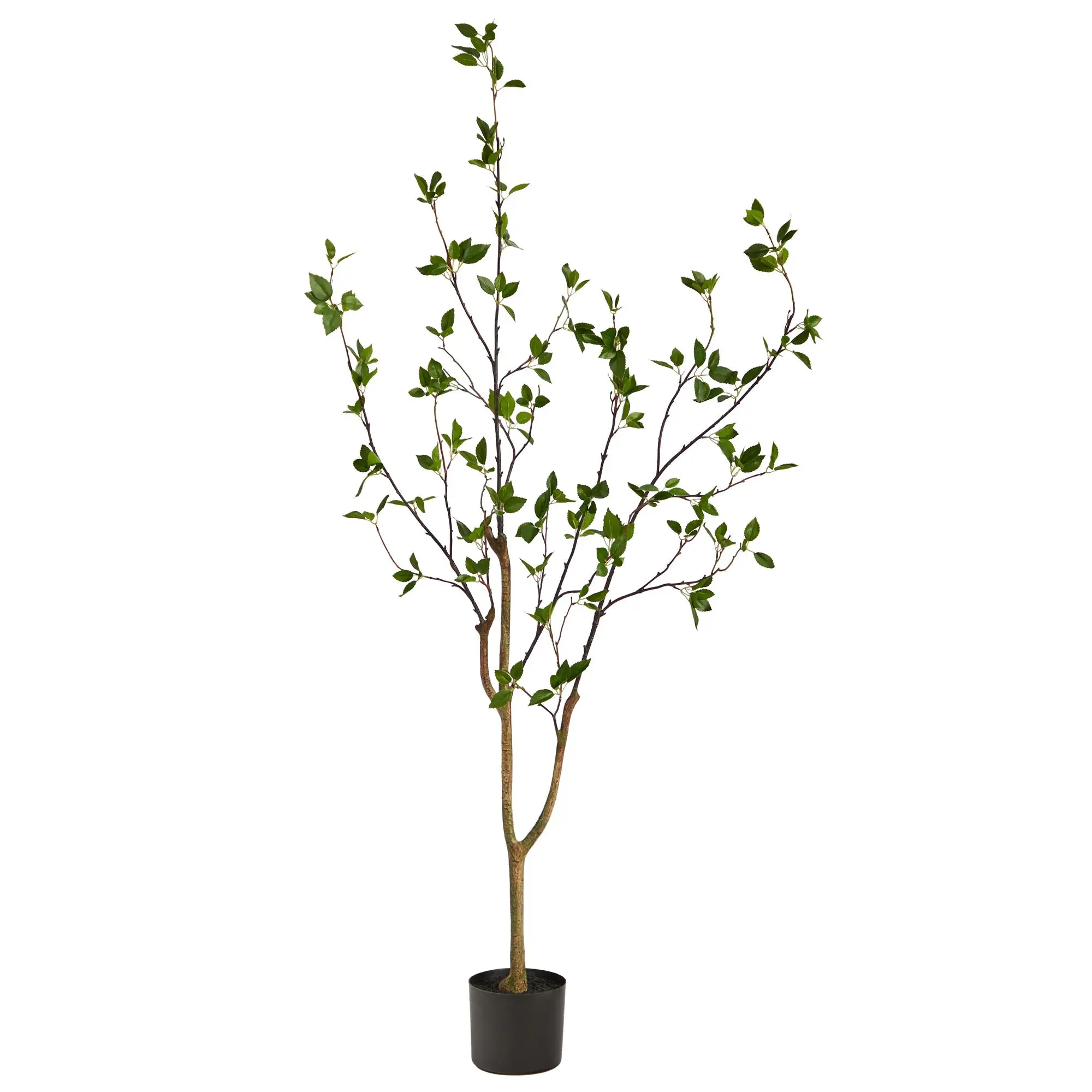 5' Bendable Faux Citrus Tree - Decorative Indoor Artificial Potted Plant with Synthetic Fruit, Minimalist Botanical Aesthetic for Nursery, Living Room Home Decor, Faux Greenery Home Supplies, Faux Greenery Plants