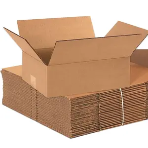 50/100-Pack Cardboard Shipping and Packing Moving Boxes