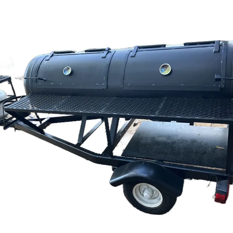 Custom Pull-Behind Smoker