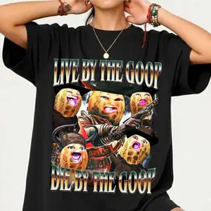 Limited The Burnt Peanut Shirt, Goop Goop Goop T-shirt Eat Sleep Goon Repeat Grunge Graphic Album Cotton Say You Swear Tee 67 Rifle Casual Short Sleeve Vintage In Utero Skull Classic Men's Double-Sided Print Anime Need Cigarette Patterned spectacular