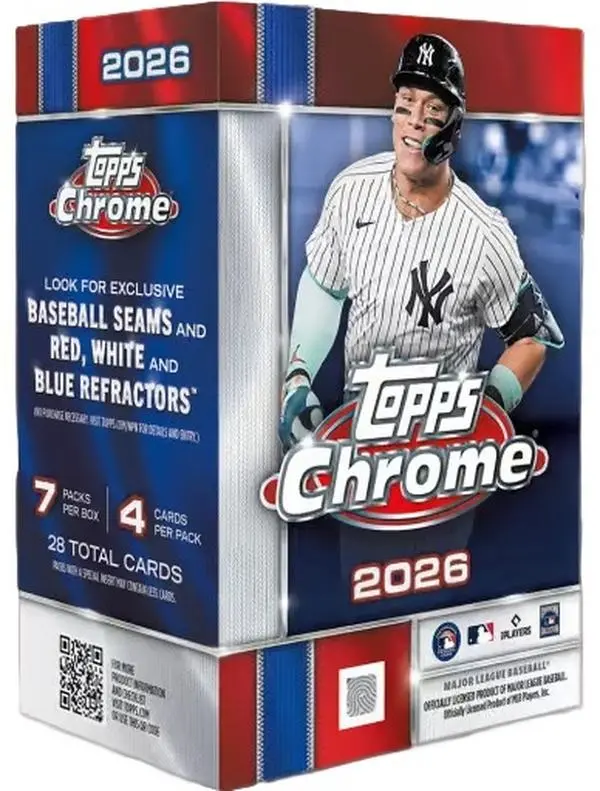 2026 Topps Chrome Baseball Value Box
