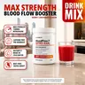 Juvenon BloodFlow-7 Nitro XXXL s7 Dietary Supp. Powdered Drink Mix - 1500mg Nitrosigine, Trans-Resveratrol, Beet-Free Blood Flow Control, Brain Health Support, Berry Lemonade, Instant Mix, 30 Servings, Prop 65 Safe