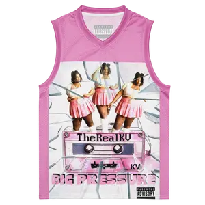 Upcoming Artist TheRealKV Premium basketball jersey Dallas Texas!