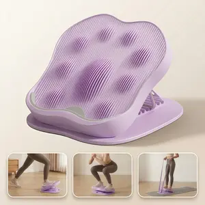 Portable Slant Board, Lightweight 3.7 lbs, 9-Level Adjustable Calf Stretch Board with Non-Slip Surface for Safe Stretching, Improved Ankle Flexibility training , Balance & Rehab Anywhere incline wedge