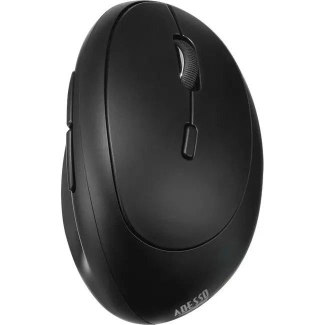 Adesso Wireless Vertical Egonic Mouse with Adjustable DPI