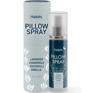 Habits Pillow Spray - Lavender Pillow Spray for Sleeping - Sleep Spray for Pillows - Bedtime Pillow Mist to Promote Deep Sleep & Better Sleep Habits - Linen Spray Pillow Mist Sleep Spray for Bedding