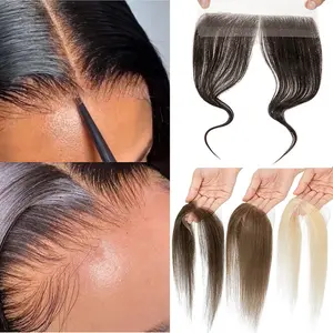 Lace Base Forehead Hailine Bangs Frontal Lace Hairpiece Human Hair Topper Lace Base Forehead Hailine Bangs Frontal Lace Hairpiece Human Hair Topper