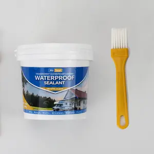 Transparent Invisible Waterproof Sealant for Home Improvement (17.6 oz), suitable for floors, sinks, pipes, roofs and walls, Waterproof Bond Seal, an effective solution to prevent water leakage