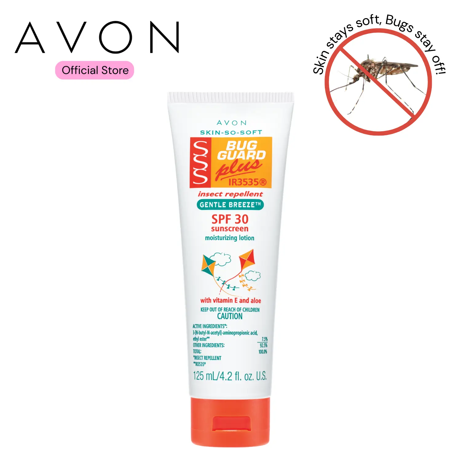 Skin So Soft Bug Guard Plus IR3535® Gentle Breeze® SPF 30 Lotion