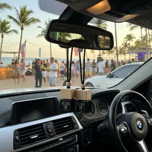 Luxury Car Air Freshener – LUSH, Citrus, Cranberry & Musk, Long Lasting Hanging Diffuser