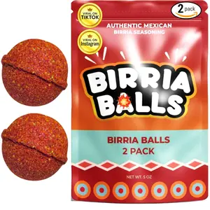 Birria Balls VALUE-PACK | Authentic Mexican Seasoning | Birria Ball Bomb for Tacos, Stews, Quesabirrias, Nachos, Burritos | Spice Mix for Slow & Pressure Cookers and Stove Top