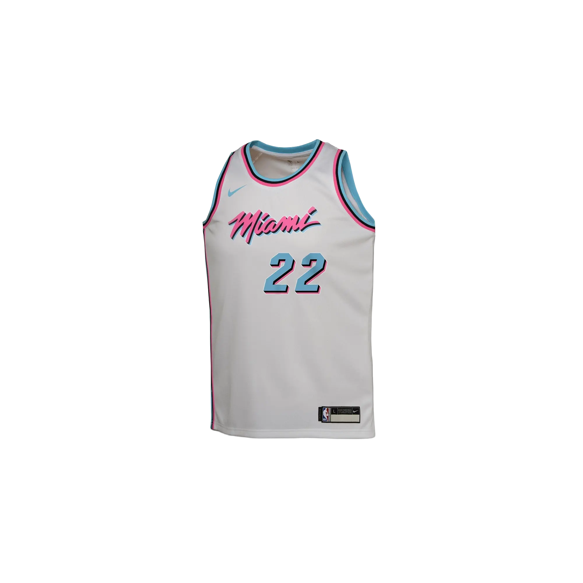 NBA MIAMI HEAT 2024-25 SWINGMAN PLAYER CITY EDITION JERSEY GS "22 BUTLER - WHITE" 9Z2B7BY1P17 HEAJB