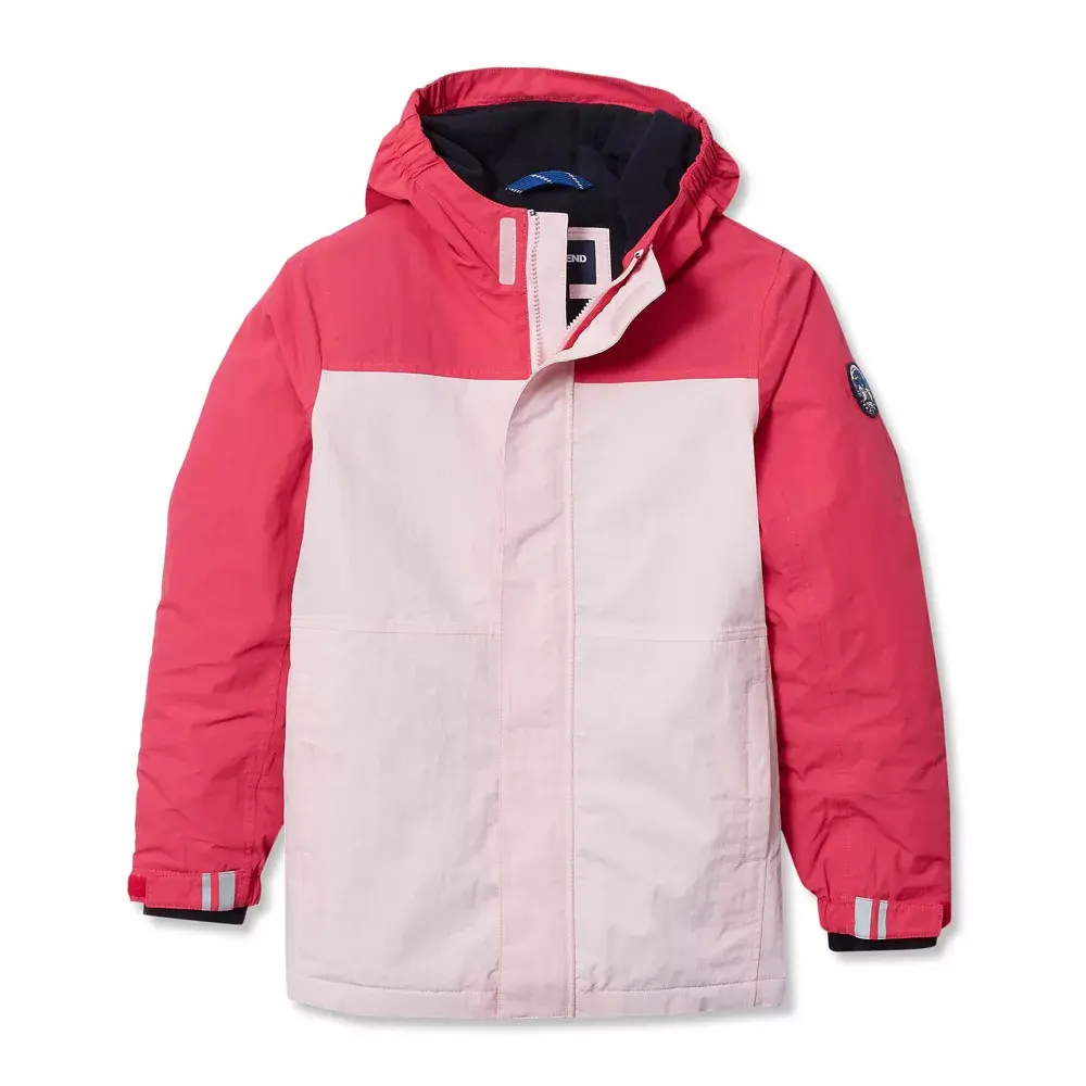 Lands' End Kids Squall Waterproof Insulated Jacket Baby /Rapsberry Sorbet, Raspberry Sorbet, 150-Gram Insulated Sleeves
