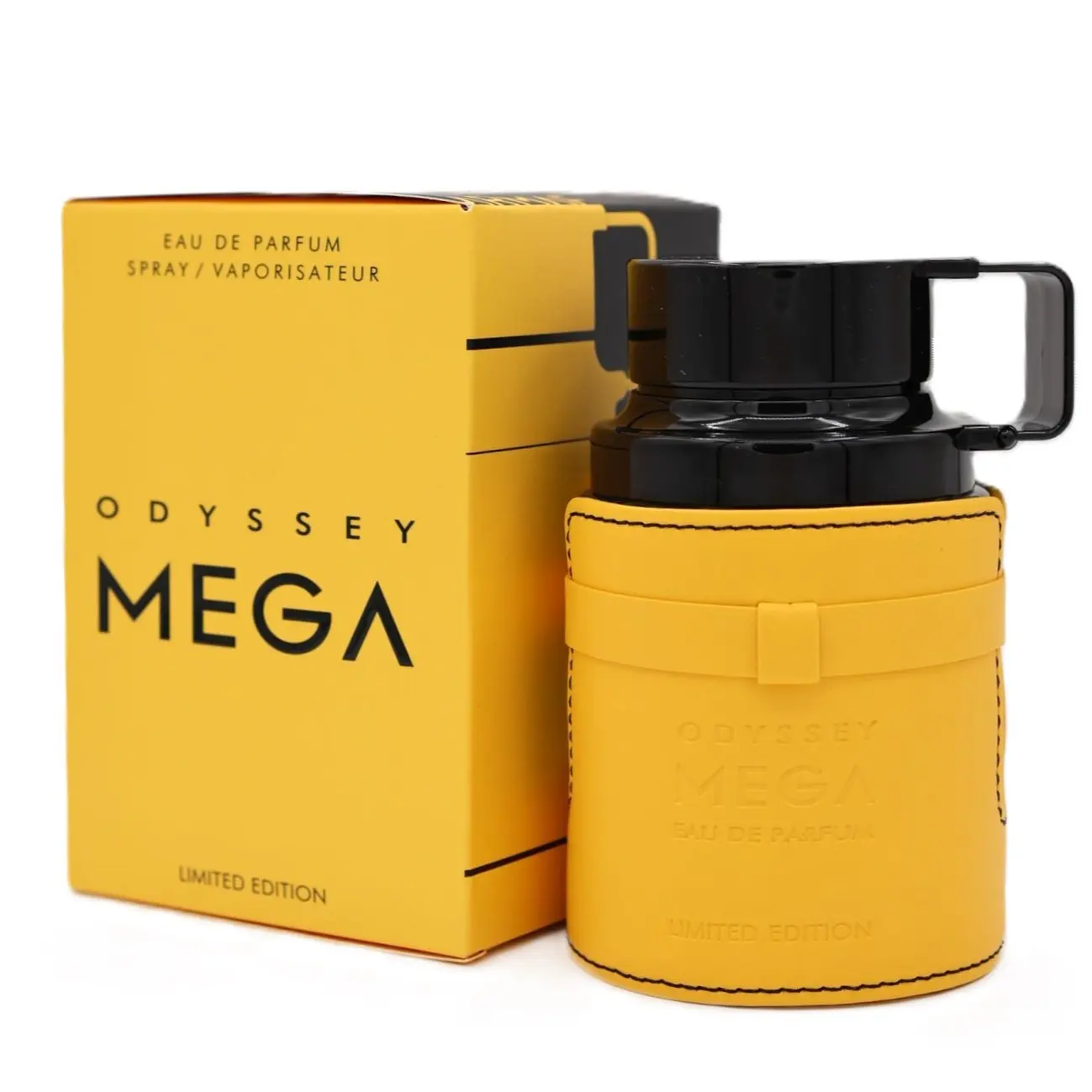 Armaf Odyssey Mega Eau de Parfum Spray, Long-Lasting Woody Spicy Aromatic Perfume for Men, Limited Edition, 3.4 Fl Oz, Perfumes, Unique Gifts For Man, Adults, Musk, Herbal, Long Lasting Perfumes