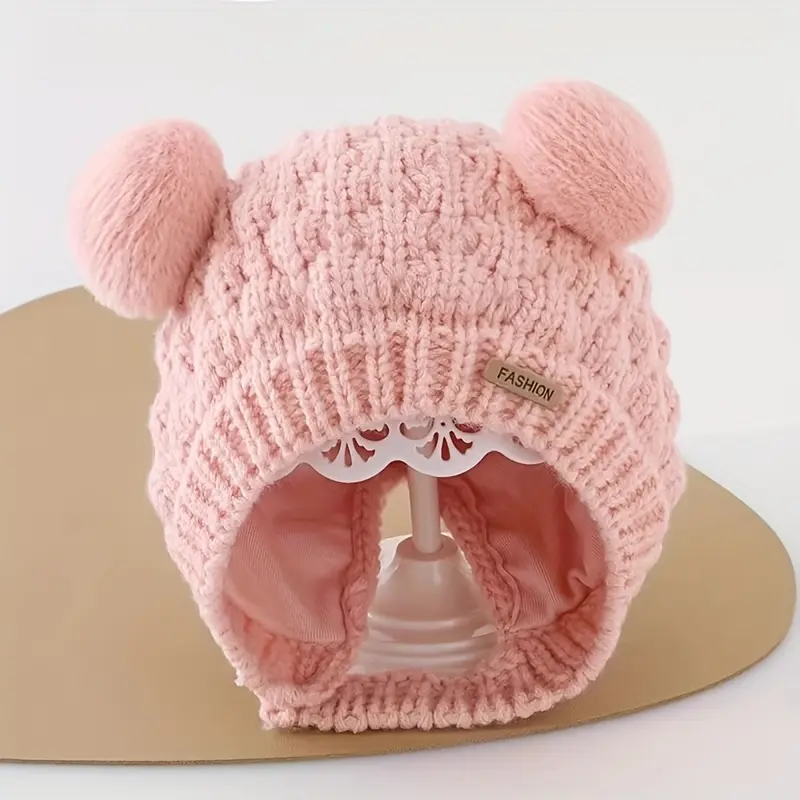 Pink-FASHION Button Ball Cap