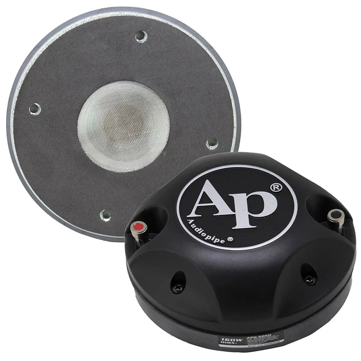 212 MAIN Audiopipemap 160W High Power Titanium Compression Driver Speaker Part - 8 Ohm Max Impedance, 2 in. Voice Coil, 108 dB Sensitivity, 1800-20Khz Range, 6 lbs Weight, Modern Design, Superior Quality Performance, Reliability-Focused Music Accessory