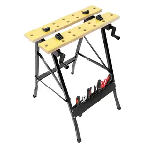 Portable Workbench with Clamps