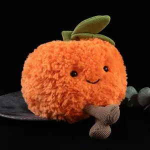 Cute 14cm Fruit Plush Toy, Soft PP Cotton Filled, Soft Huggable Cuddly Gift, Perfect Valentine's Day Gift, Adorable Sofa Decoration, Ideal for Kids, Stuffed Animal Gift