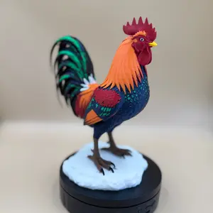 Rainbow Rooster - PLA version - Indoor Only
