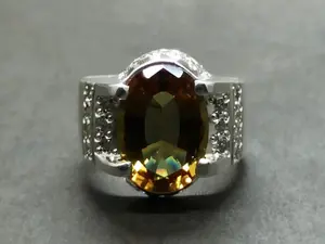 Oval Cut Color Changing Created Alexandrite Sterling Silver 925 Handmade Women Ring